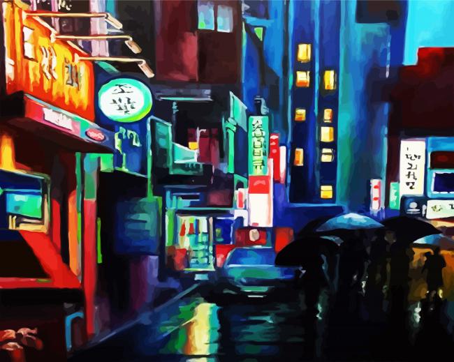 Chinatown Art Paint By Number