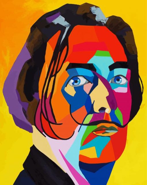 Colorful Salvador Dali Paint By Number
