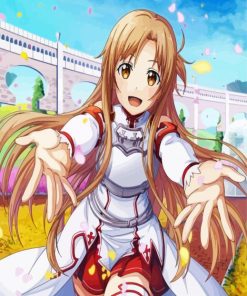 The Cute Asuna Paint By Number