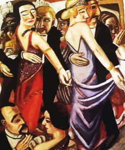 Dancing Bar In Baden Baden By Beckmann Paint By Number