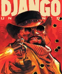Django Movies Paint By Number