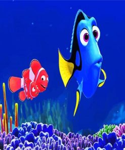 Dory And Clownfish Paint By Number