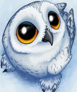 Hedwig The Owl Paint By Number