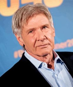 Harrison Ford Actor Paint By Number