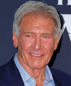 Harrison Ford Celebrity Paint By Number