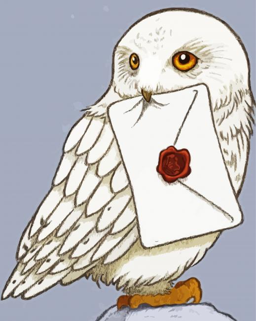 Harry Potter Owl Diamond Painting – Best Diamond Paintings