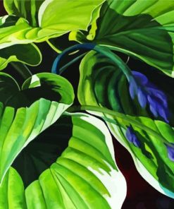 Hosta Art Paint By Number