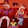 Jasmine And Aladdin Grandparents Paint By Number