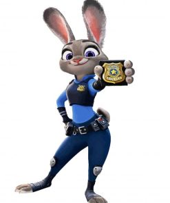 Judy Hopps Zootropolis Paint By Number