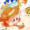 Kirby In Beach Paint By Number