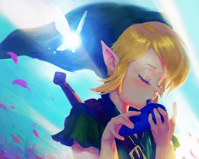 Ocarina Of Time Paint By Number