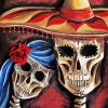 Mexican Skulls Paint By Number