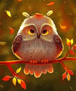 Mystical Owl Paint By Number