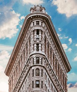 Flatiron Building NYC Paint By Number