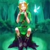 Ocarina Time Link Legend Of Zelda Paint By Number