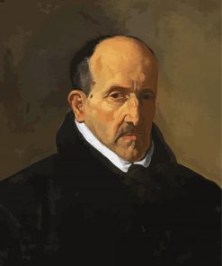 Portrait Of Don Luis De Góngora Paint By Number