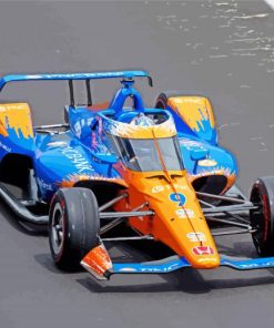 Racing Car Indy Paint By Number