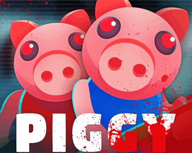 Roblox Piggy Paint By Number