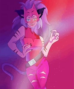 She Ra And The Princess Of Power Catra Paint By Number