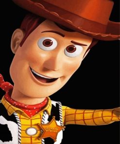 Sheriff Woody Froom Toy Story Paint By Number
