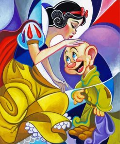 Snow White And Dopey Paint By Number
