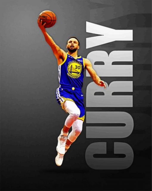 Stephen Curry Poster Paint By Number