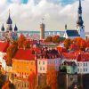 Tallinn Estonia City Paint By Number