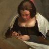 The Needlewoman By Velazquez Paint By Number
