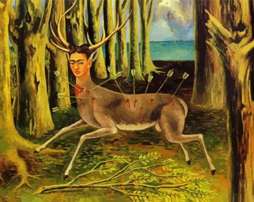 The Wounded Deer Paint By Number