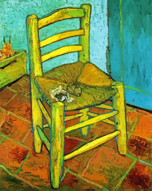The Yellow Chair Art Paint By Number