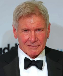 Actor Harrison Ford Celebrity Paint By Number