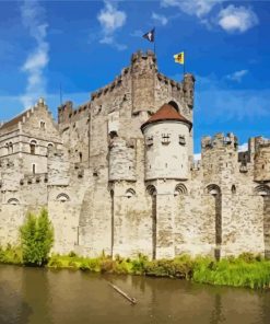 Aesthetic Gravensteen Ghent Paint By Number