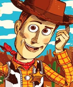 Aesthetic Sheriff Woody Paint By Number