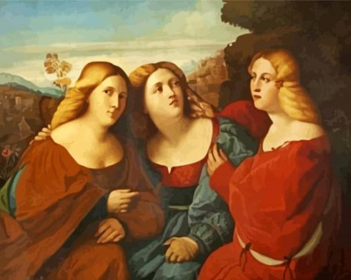Aesthetic Three Sisters Paint By Number