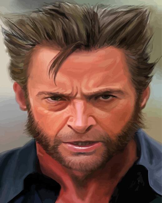 Aesthetic Wolverine Paint By Number