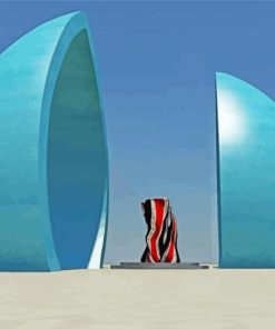 Al-Shaheed Monument Iraq Baghdad Paint By Number