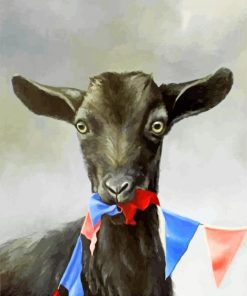 Black Goat Paint By Number