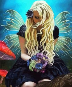 Blond Fairy Paint By Number