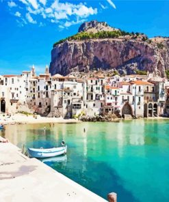 Cefalu City Paint By Number
