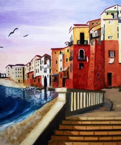 Sicily Cefalu Art Paint By Number