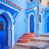 Chefchaouen Blue Houses Paint By Number