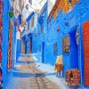 Chefchaouen City Streets Paint By Number