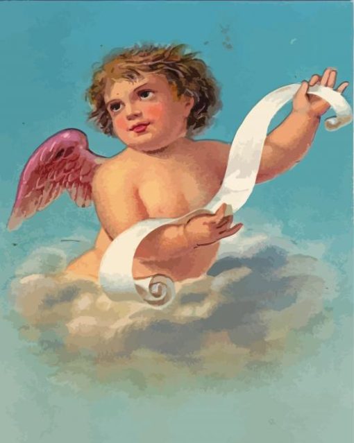 Cherub Angel Paint By Number