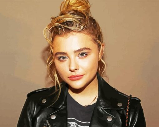 Chloe Moretz Paint By Number