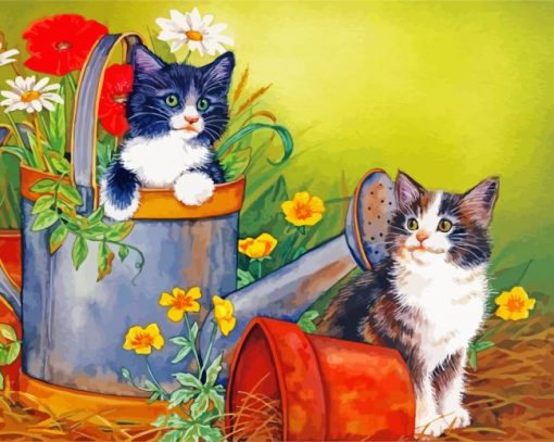 Cute Kittens Paint By Number