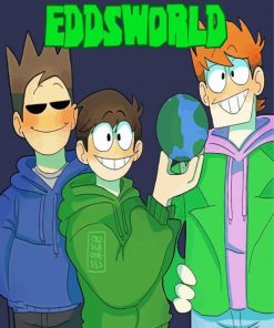 Eddsworld Tord With Tom And Edd Paint By Number