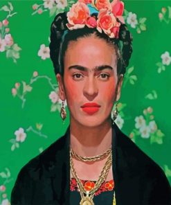 Frida Kahlo Portrait Paint By Number