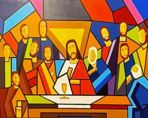 Last Supper Art Paint By Number