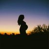Pregnant Lady Silhouette Paint By Number