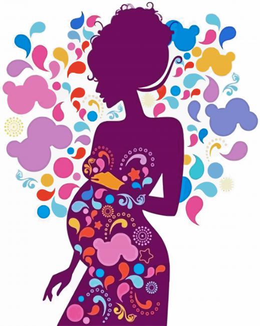 Pregnant Women Paint By Number